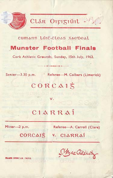 GAA Programme