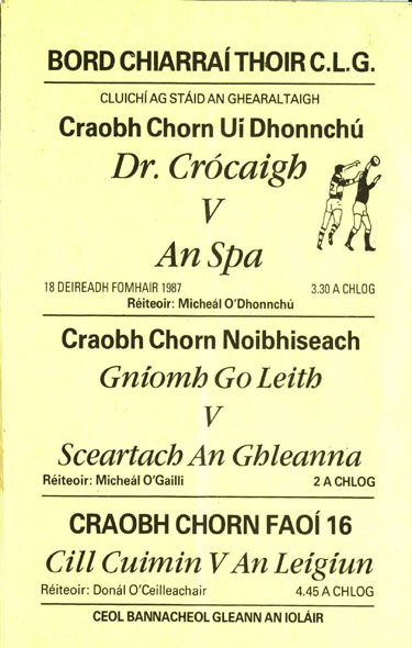 GAA Programme